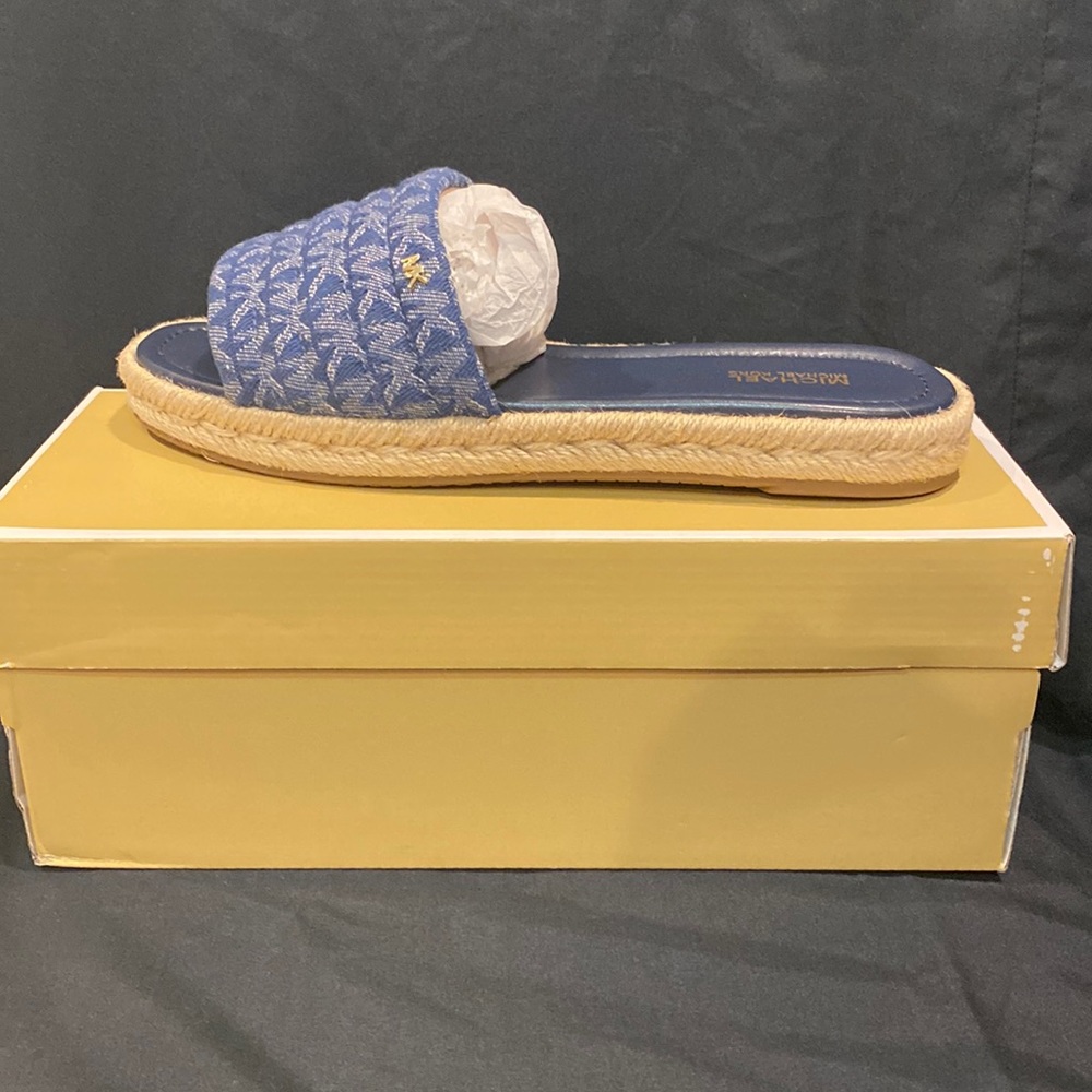 Micheal Kors denim/navy Slide